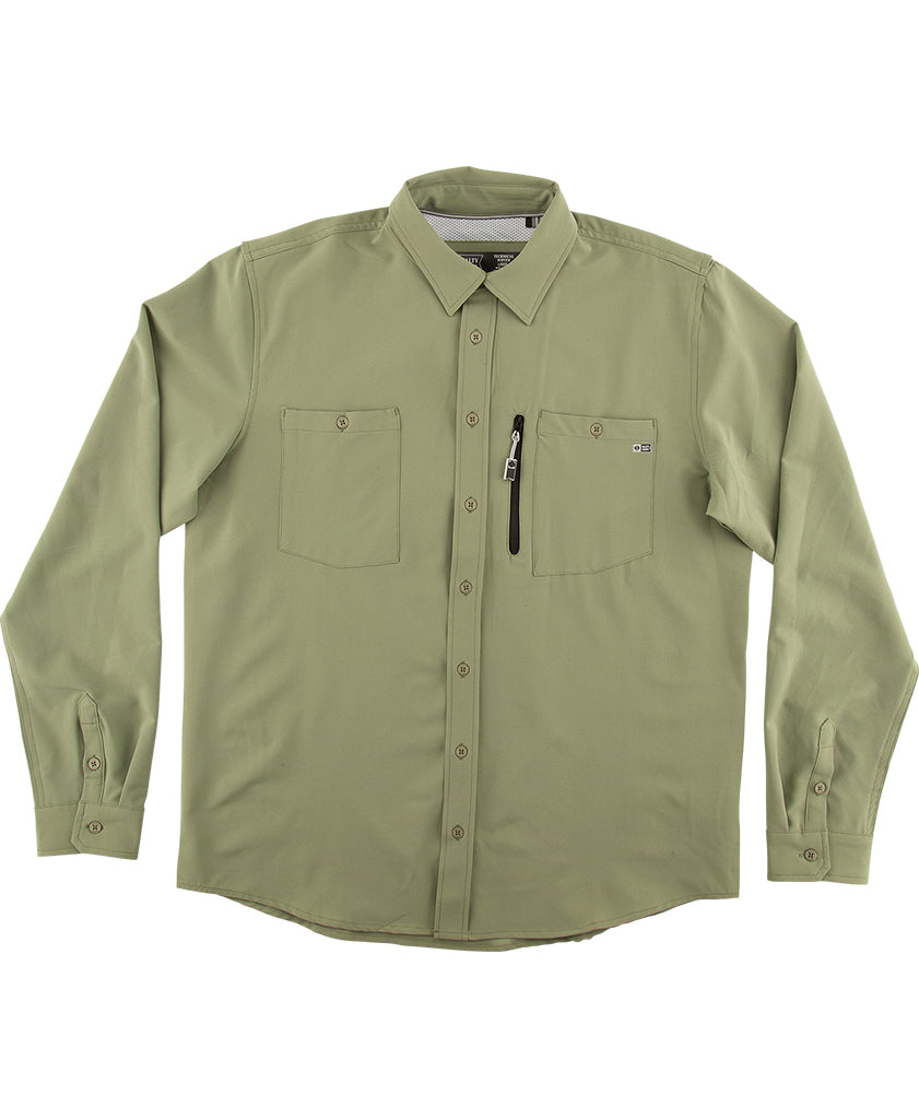 Ranger LS Tech Woven Tech Shirts - Salty Crew Australia