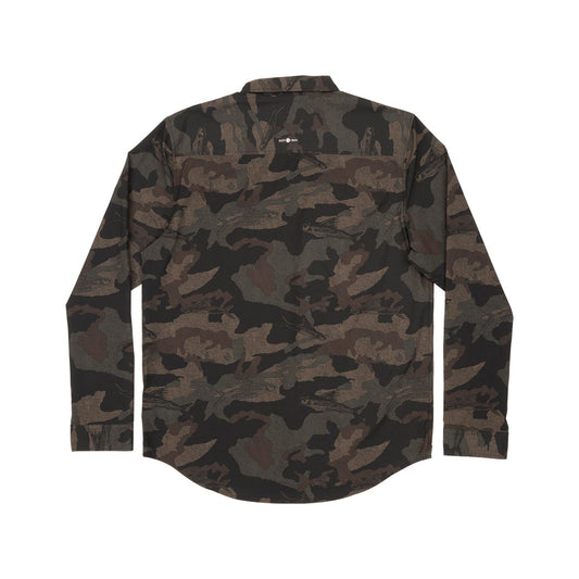 DECOY LS TECH WOVEN - Camo - Salty Crew Australia