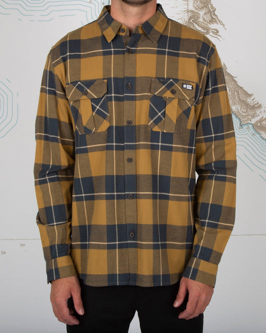 TRAVERSE LS FLANNEL - WORKWEAR BROWN