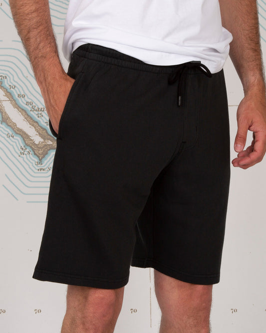 RESIN PIGMENT SWEATSHORT - Charcoal - Salty Crew Australia