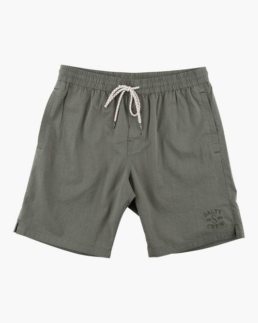 STRANDS ELASTIC SHORTS - Fatigue Green