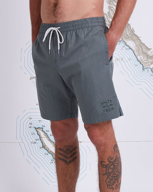 STRANDS ELASTIC SHORTS - Fatigue Green