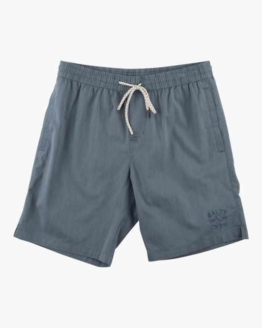 STRANDS ELASTIC SHORTS - Slate - Salty Crew Australia