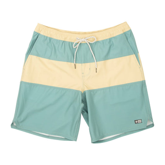Beacons Elastic Boardshort - Dusty Jade
