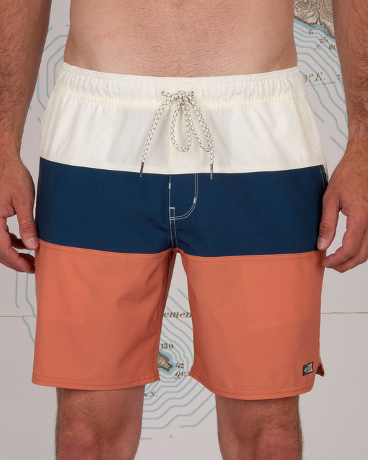 Beacons Elastic Boardshort - Sunburn