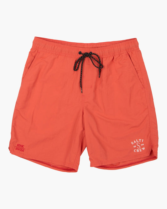 QUIVER ELASTIC BOARDSHORT - Neo Coral - Salty Crew Australia