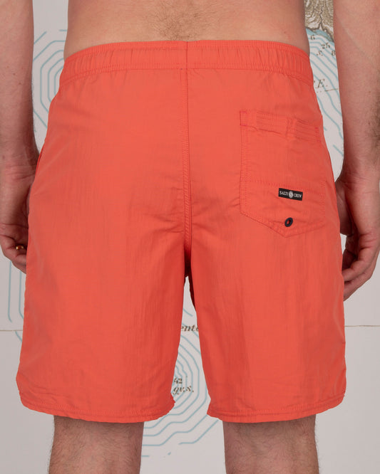 QUIVER ELASTIC BOARDSHORT - Neo Coral - Salty Crew Australia