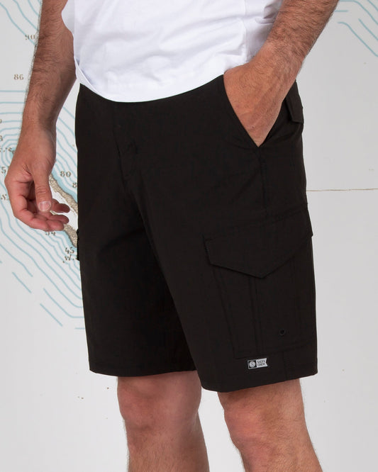 Deep Sea II Cargo Short - Black