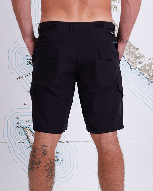 DEEP SEA III CARGO SHORT - BLACK