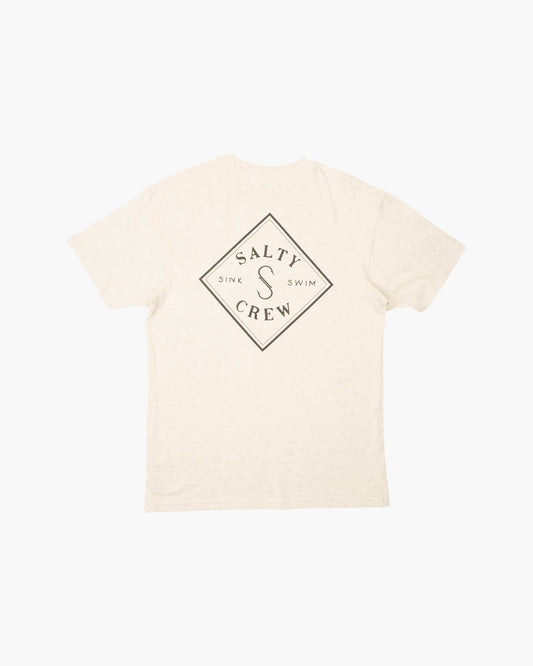 Tippet S/S T-Shirt - Oatmeal - Salty Crew Australia