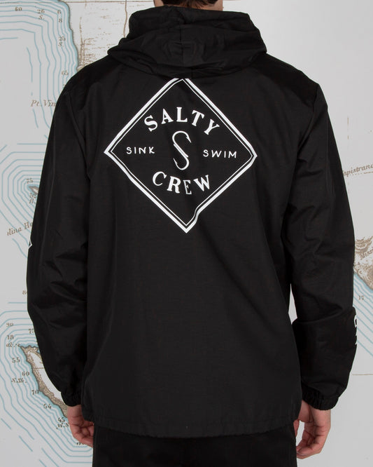 Tippet Snap Jacket - Black - Salty Crew Australia