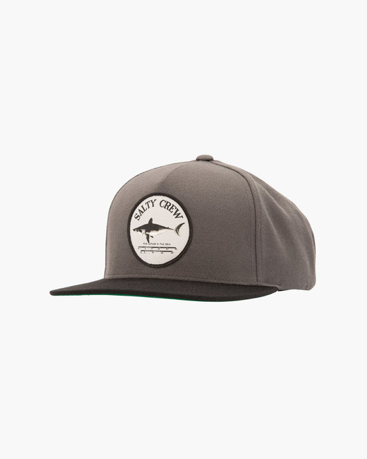 Bruce 6 Panel - Dark Heather /Black