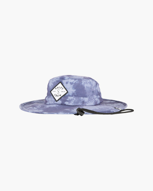 TIPPET BOONIE - Navy Tie Dye - Salty Crew Australia