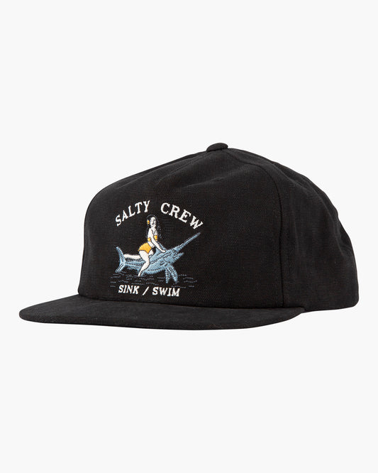 BROADBILL CORDUROY 5 PANEL - Black