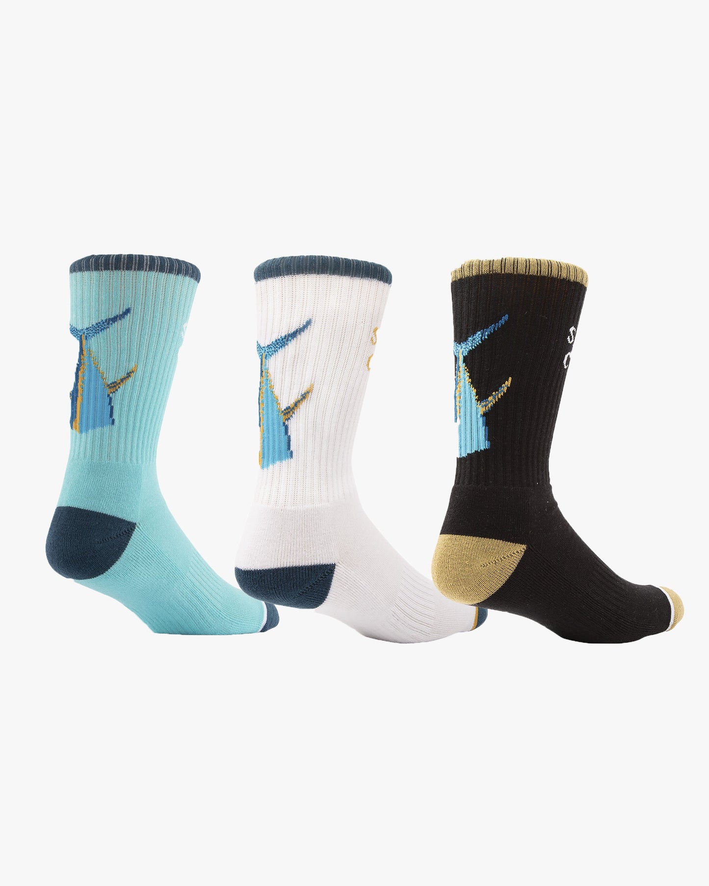 Tailed Sock 3pk - Assorted