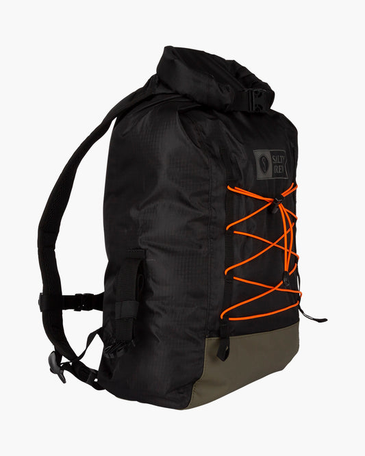 THRILL SEEKER ROLL TOP BACK PK - Black