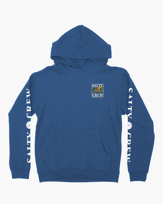 INK SLINGER BOYS FLEECE - Royal Heather