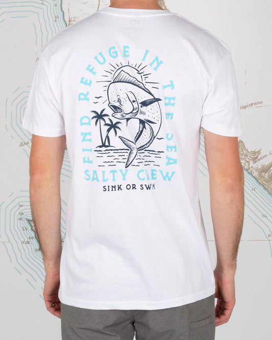 DANCIN DODO PREMIUM S/S TEE - White - Salty Crew Australia