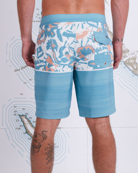 Tandem Boardshort - STONE - Salty Crew Australia