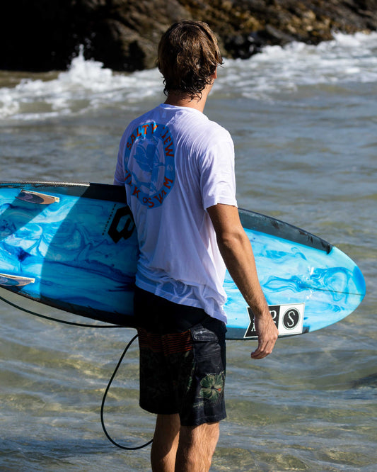 MIGHTY MAHI PREMIUM S/S TEE - White - Salty Crew Australia