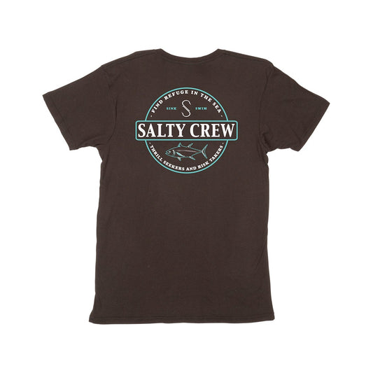 DEEP SEA PREMIUM S/S TEE - Black - Salty Crew Australia