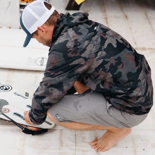 Seawall Packable Jacket - Camo - Salty Crew Australia