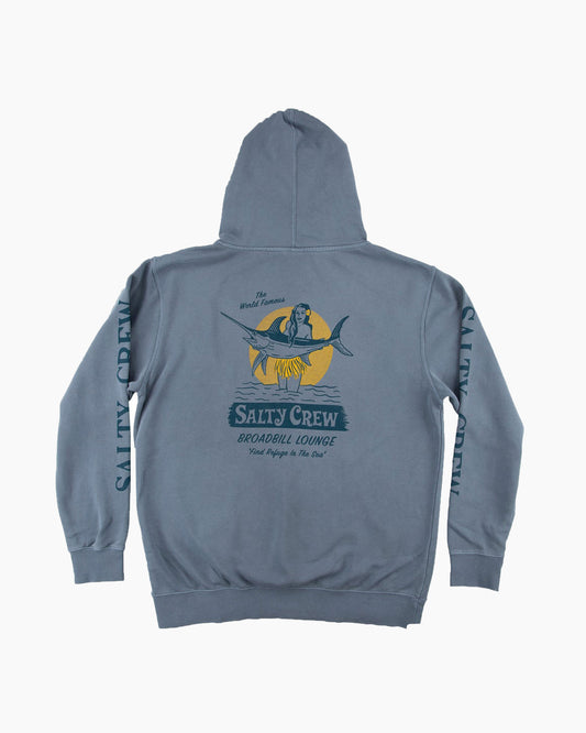 Beach Comber Overdye Fleece - Blue - Salty Crew Australia