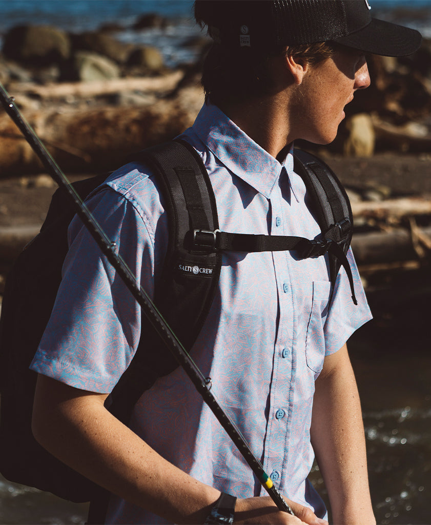 Foamball S/S Tech Woven Wovens - Salty Crew Australia