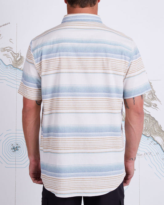 MAINLAND S/S WOVEN - Natural
