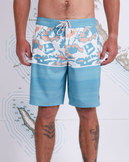 Tandem Boardshort - STONE - Salty Crew Australia